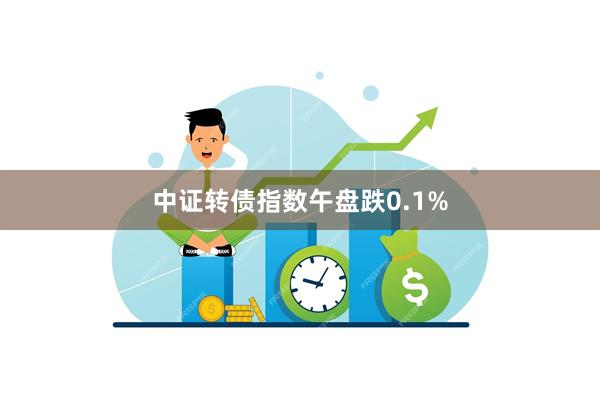 中证转债指数午盘跌0.1%