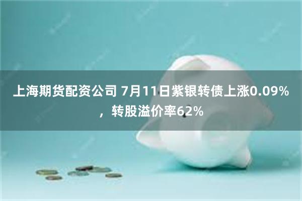 上海期货配资公司 7月11日紫银转债上涨0.09%，转股溢价率62%