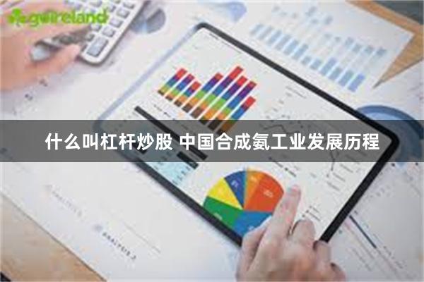 什么叫杠杆炒股 中国合成氨工业发展历程