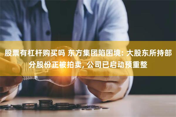 股票有杠杆购买吗 东方集团陷困境: 大股东所持部分股份正被拍卖, 公司已启动预重整